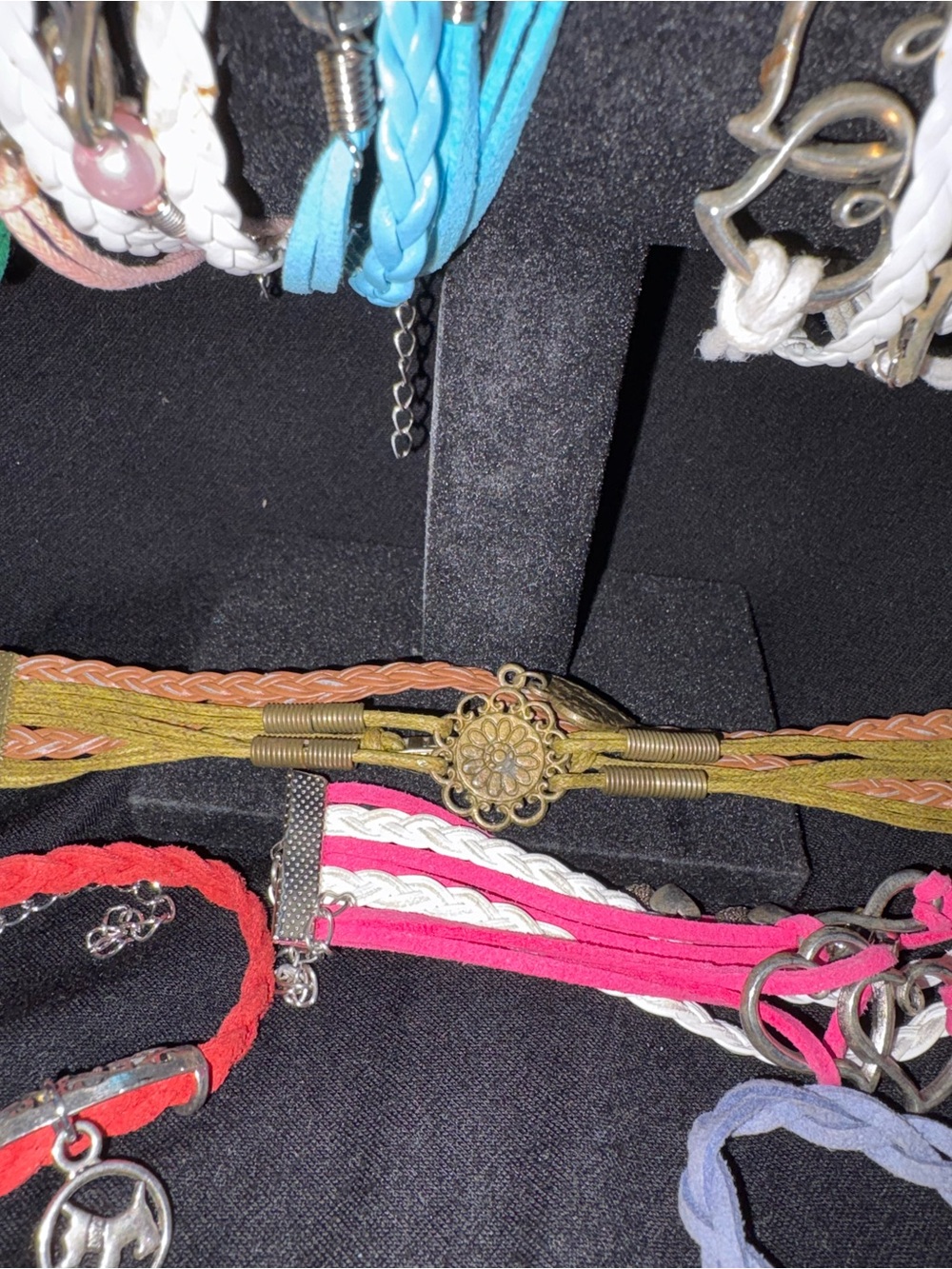 Colorful Multi-Layered Bracelets Set - Picture 5 of 6